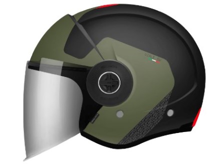 CASCO MT VIALE SV BETA A6 VERDE MATE