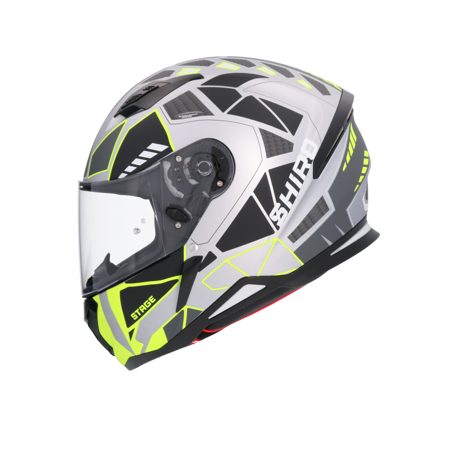 SHIRO CASCO HUNTER STAGE PLATA MATE VENTA ON LINE 