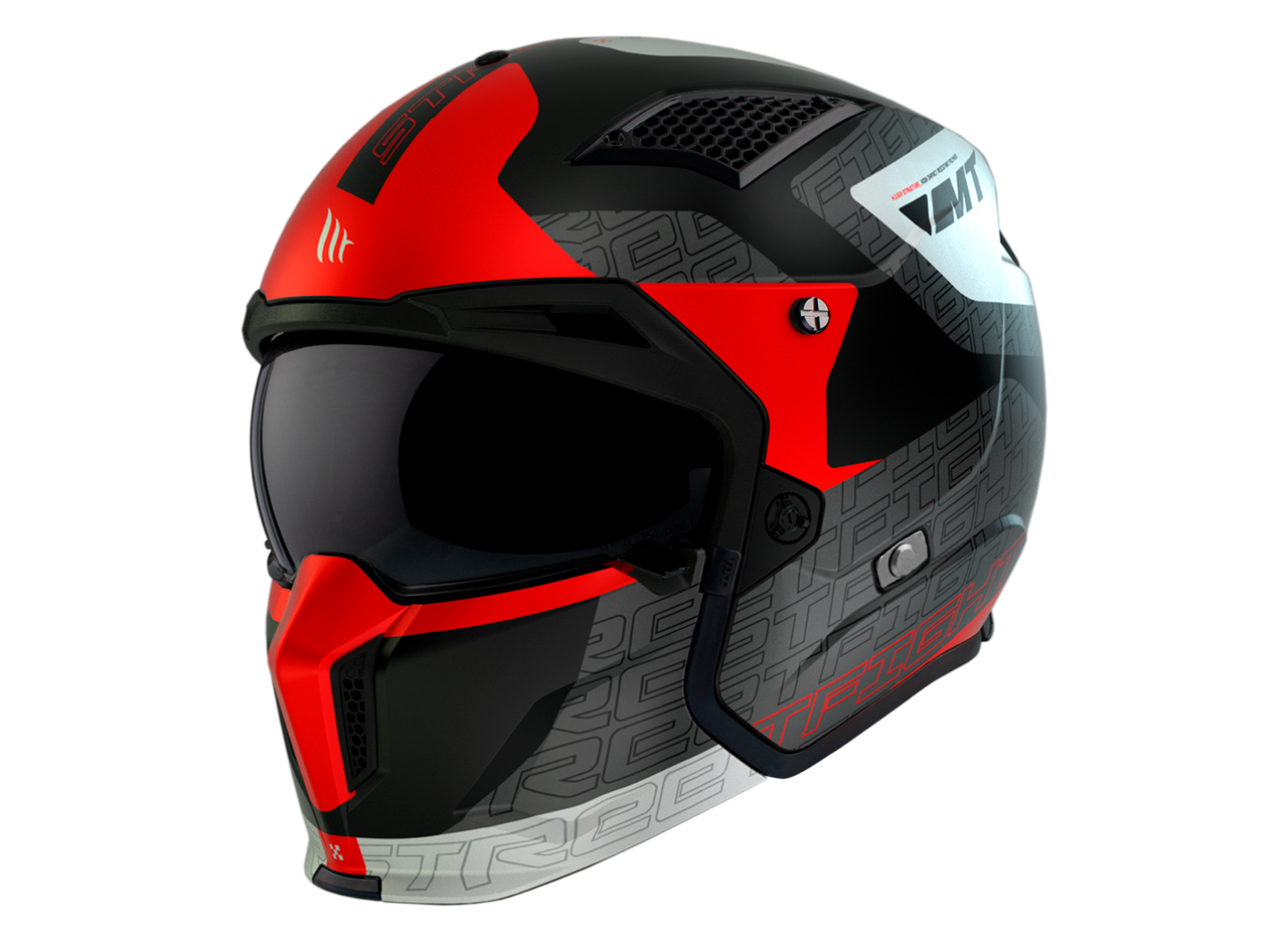 MT CASCO STREETFIGHTER TOTEM B15 ROJO (XS)