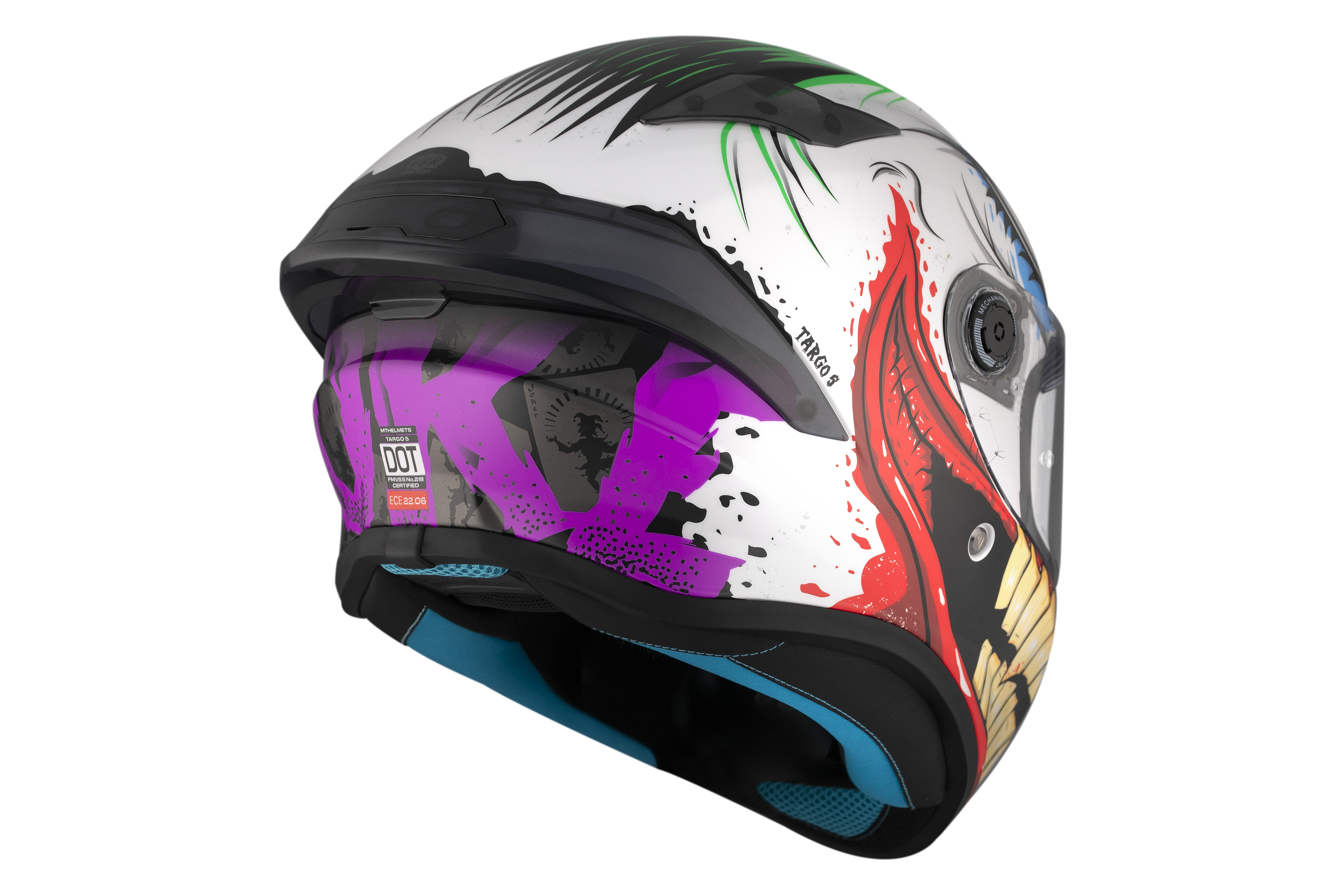 CASCO MT  TARGO S JOKE A5 BRILLO (XS)