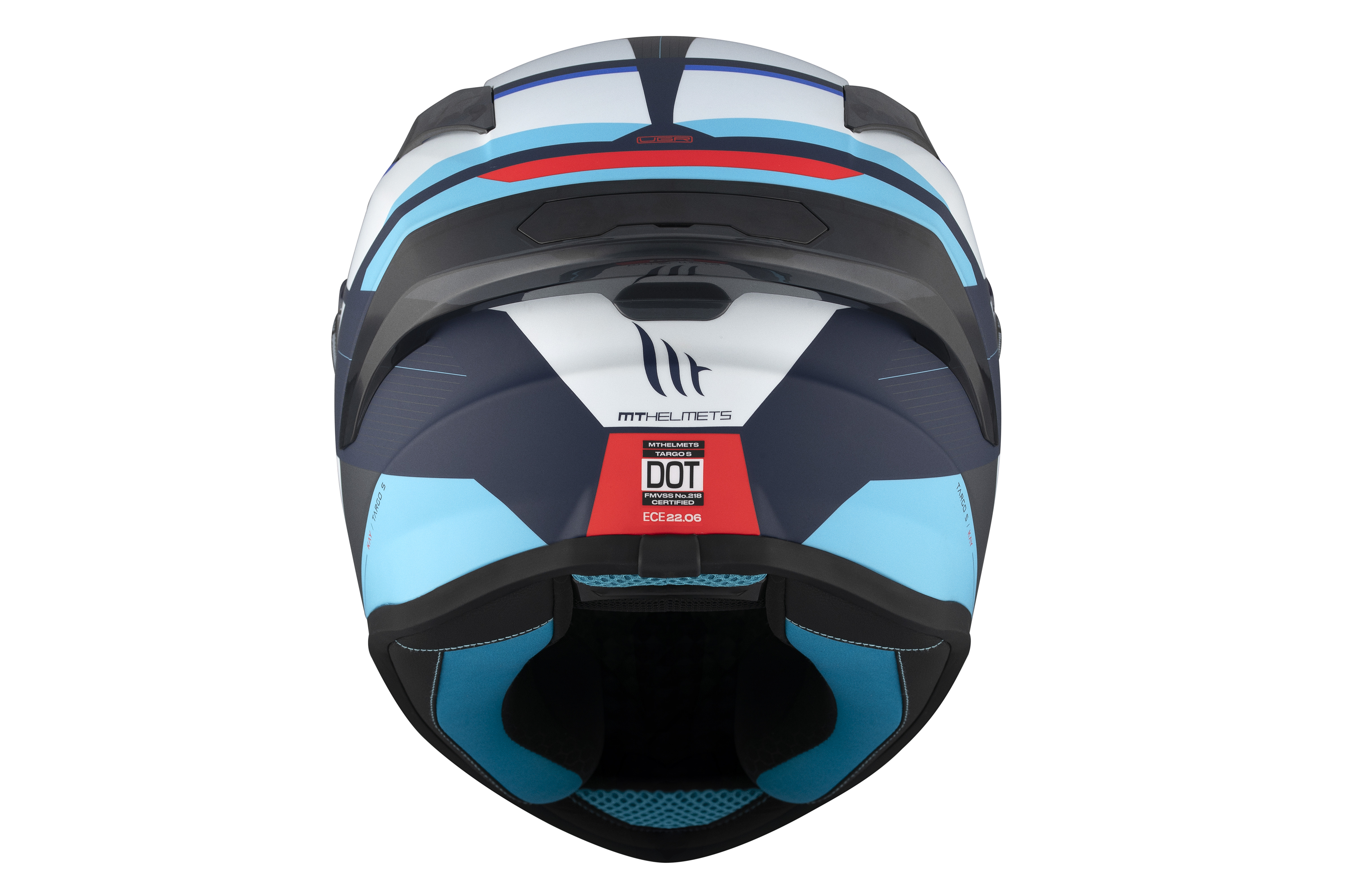 CASCO INTEGRAL TARGO S KAY C7  AZUL MATE (XS)