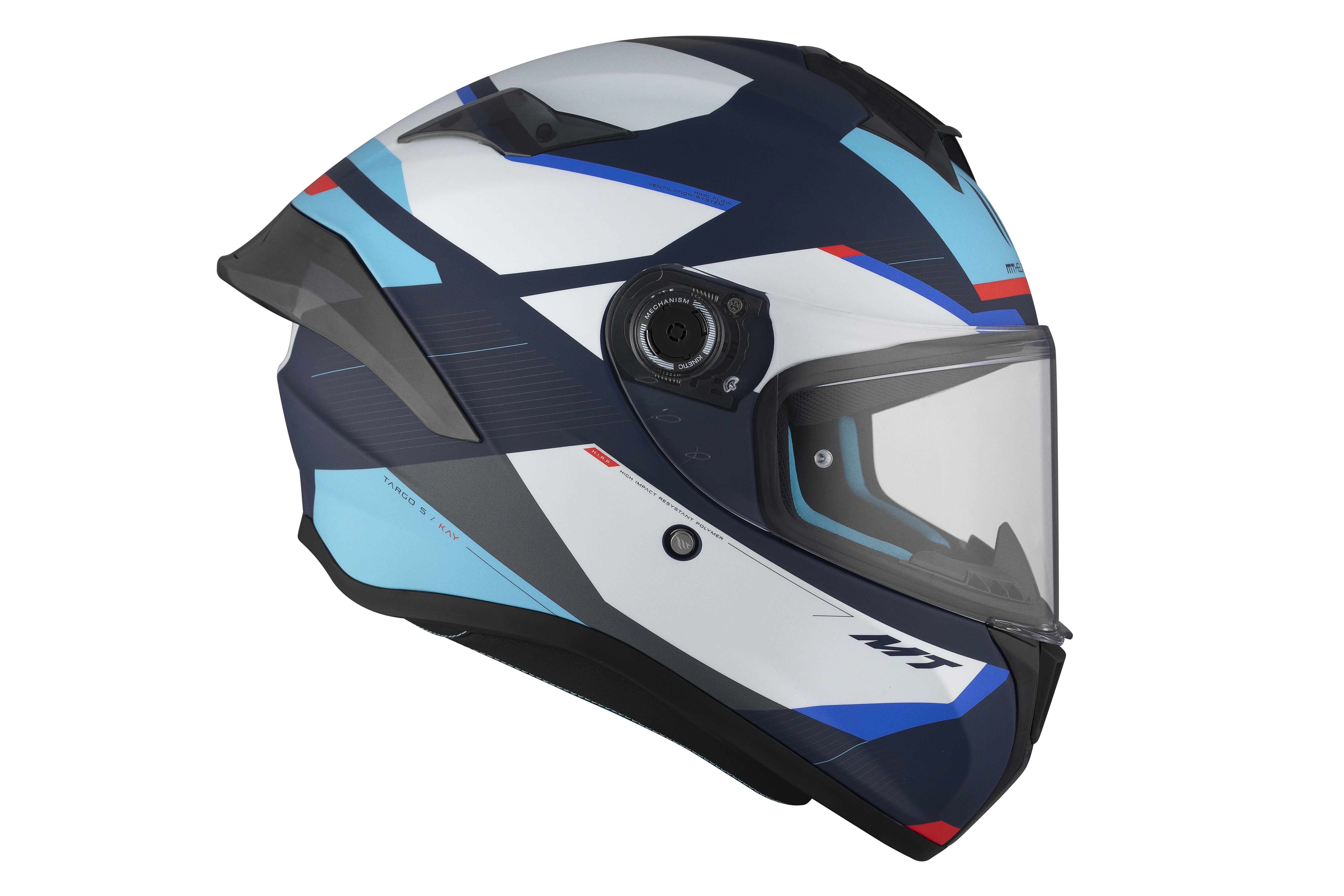 CASCO INTEGRAL TARGO S KAY C7  AZUL MATE (XS)