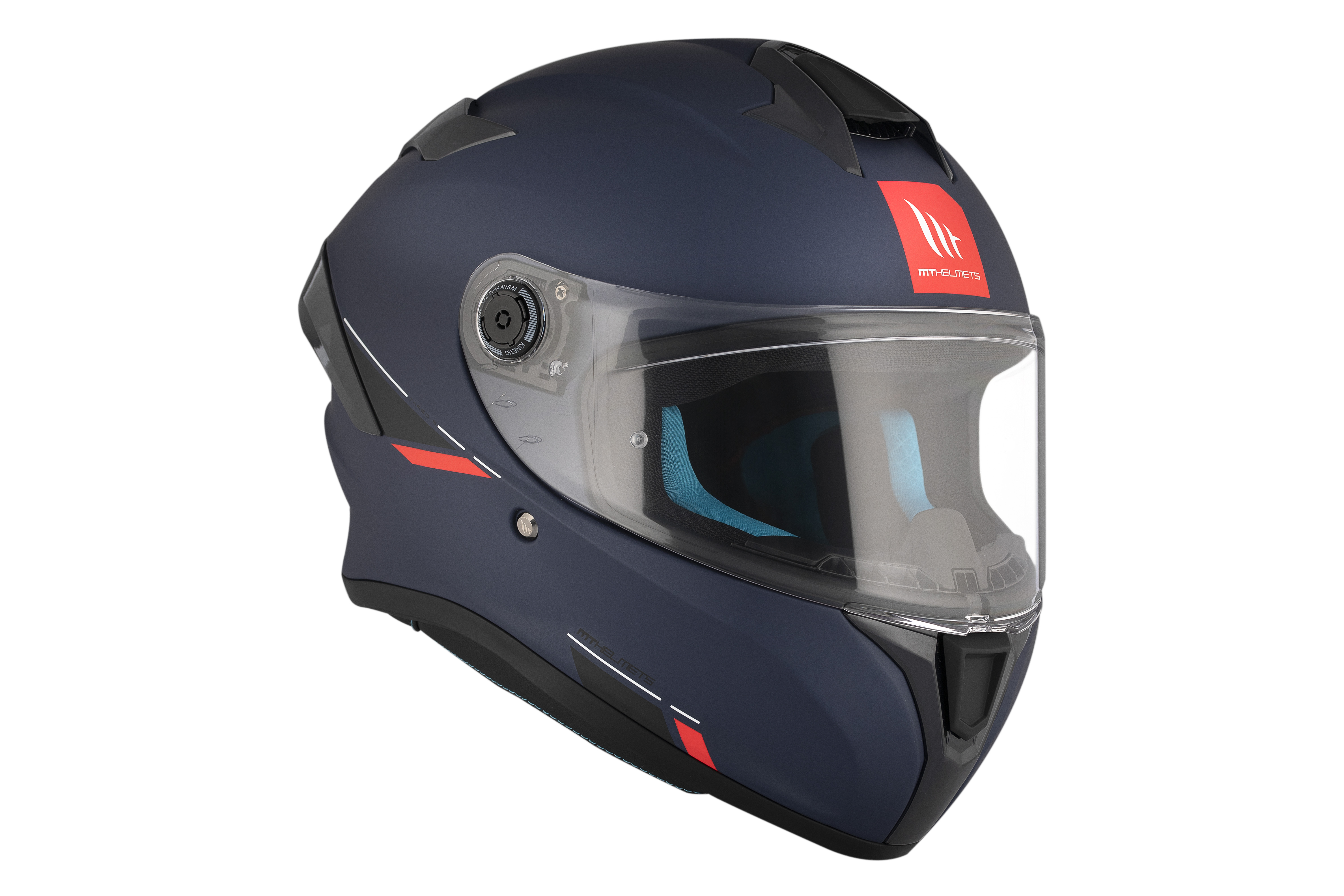 CASCO INTEGRAL MT TARGO S A7 AZUL MATE (XS)