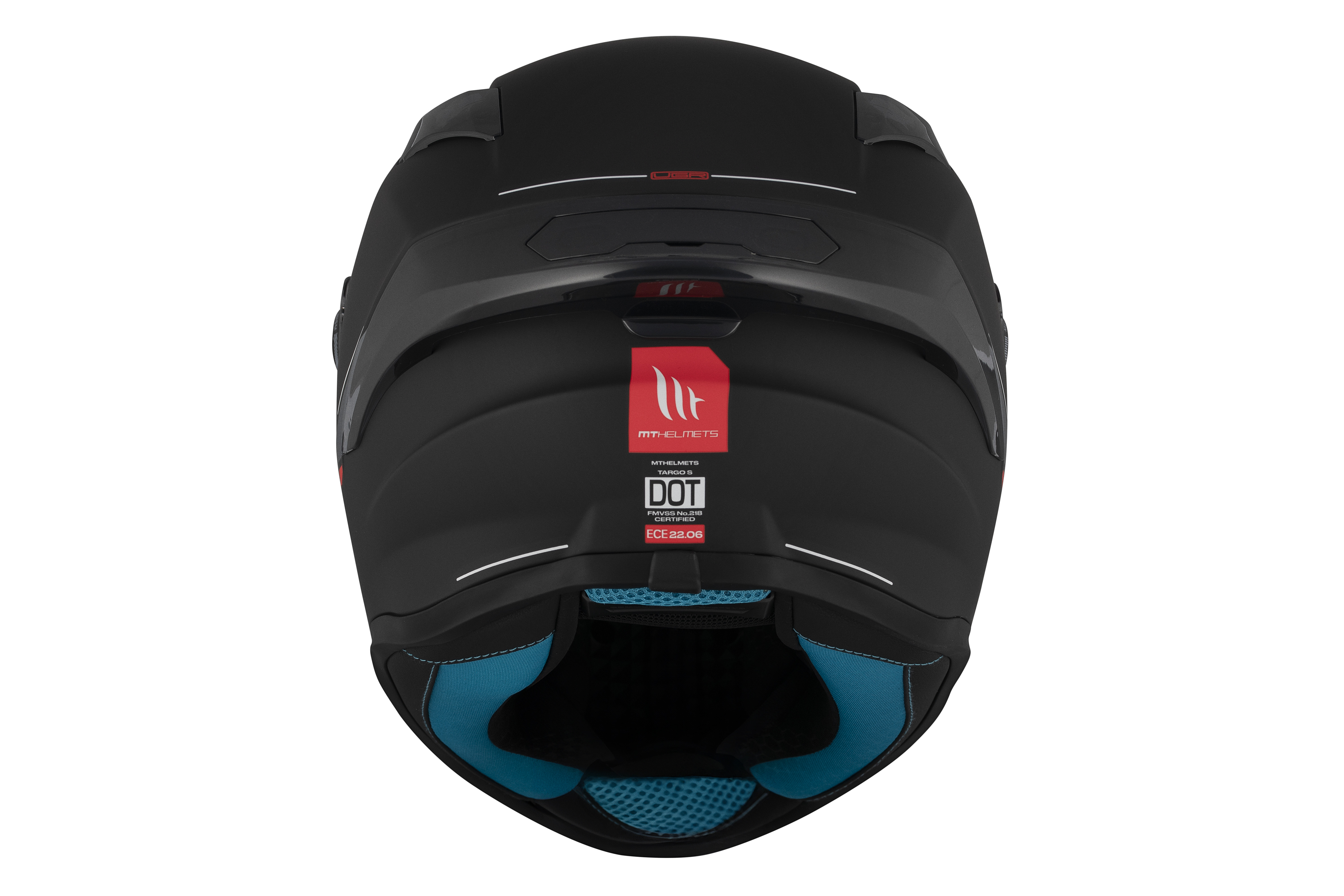 CASCO INTEGRAL TARGO S A1 NEGRO MATE (XS)
