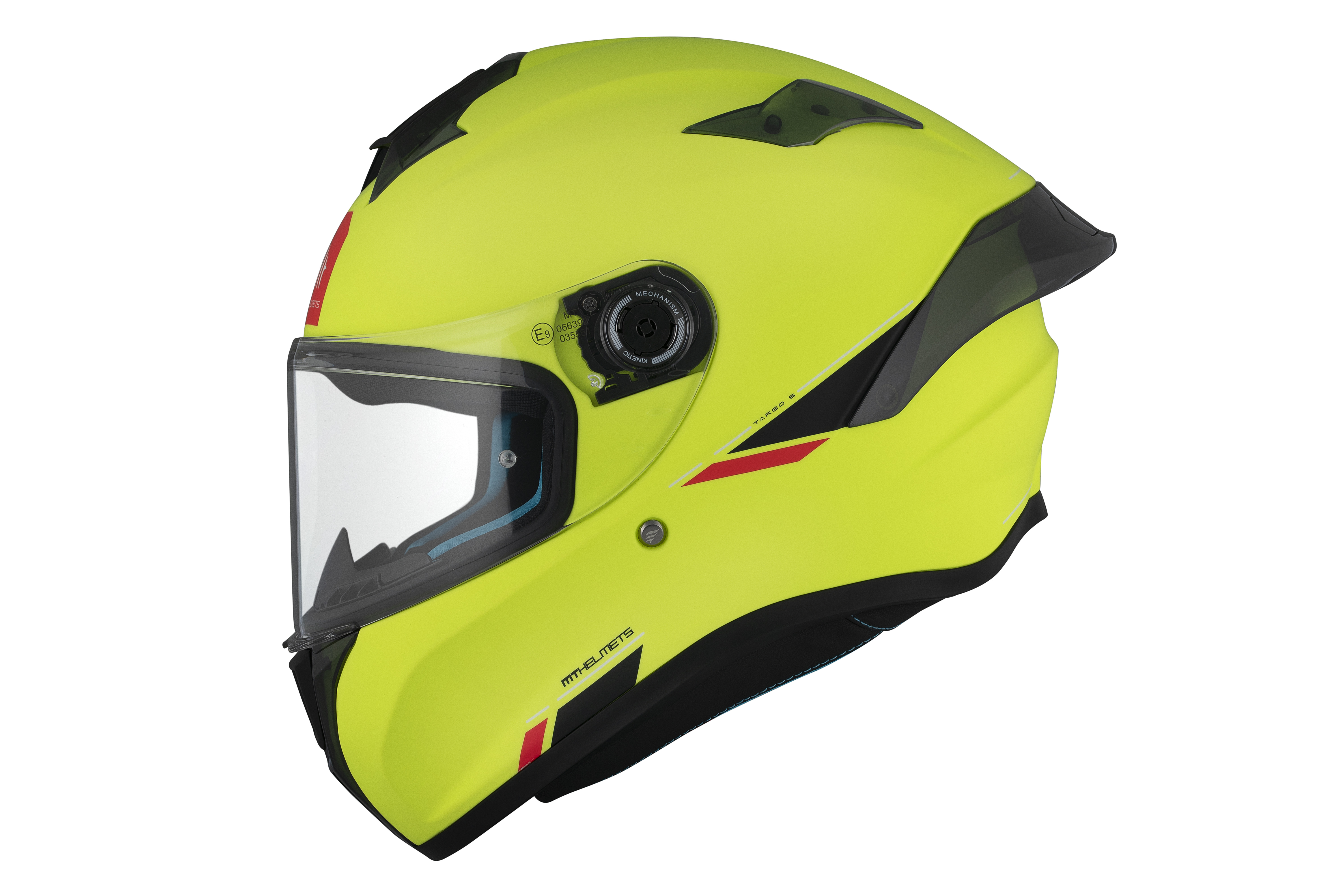 CASCO INTEGRAL TARGO S A3 AMARILLO MATE (XS)
