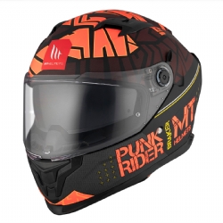 CASCO MT BRAKE SV PUNK RIDER B5 NARANJA MATE