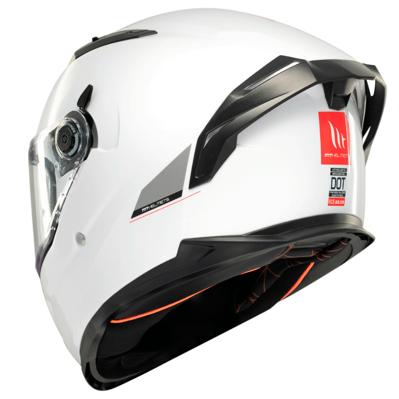 CASCO MT BRAKER SV A0 BLANCO PERLA BRILLO (XS)