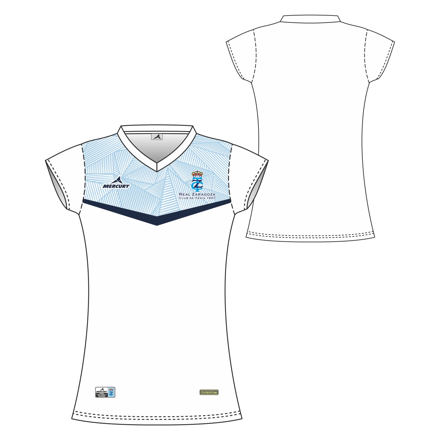 CAMISETA FEMENINA RZCT