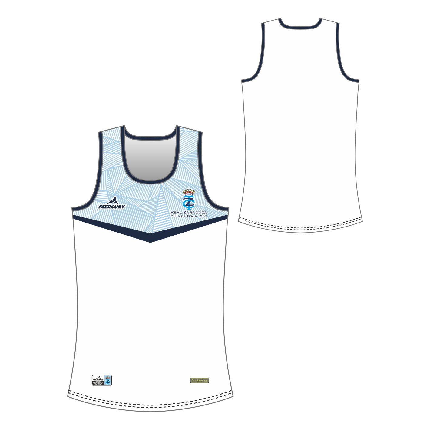 CAMISETA TIRANTES RZCT