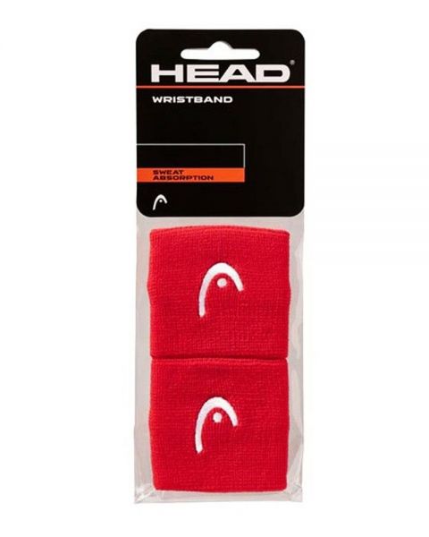 MUÑEQUERA HEAD 2.5 ROJO